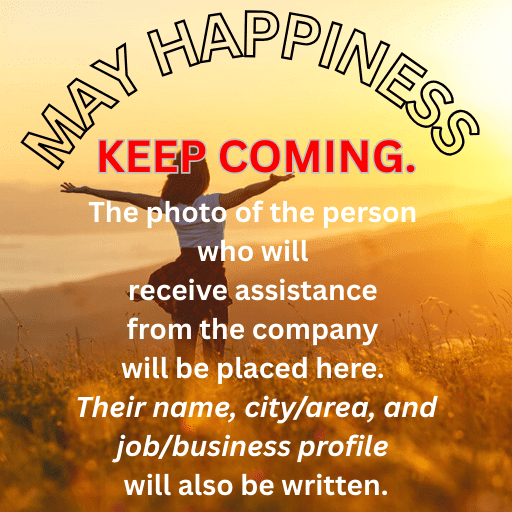 May happiness keep coming